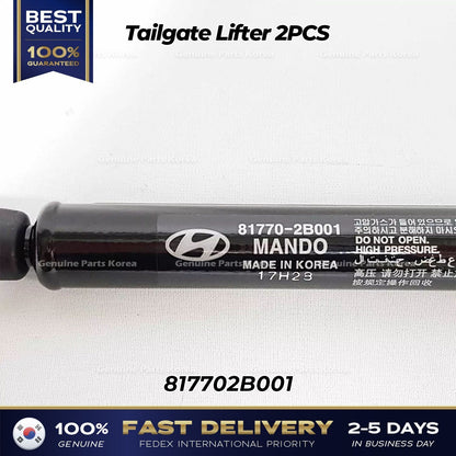Genuine Tailgate Lifter 2PCS 817702B001 for Hyundai Santa Fe