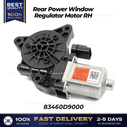 Genuine Rear Power Window Regulator Motor RH 83460D9000 for Kia Sportage
