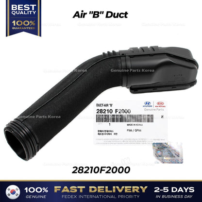 Genuine Air "B" Duct 28210F2000 for Hyundai Elantra