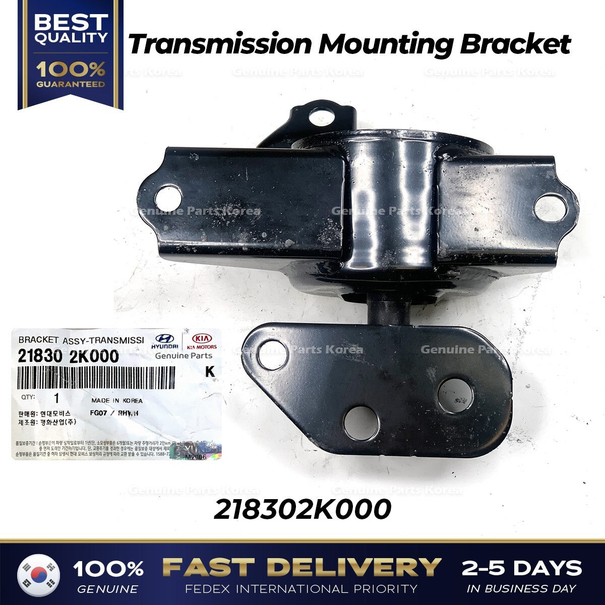Genuine Transmission Mounting Bracket 218302K000 for Kia Soul