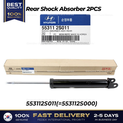 Genuine Rear Shock Absorber 2PCS 553112S011 for Hyundai Tuscon Kia Sportage