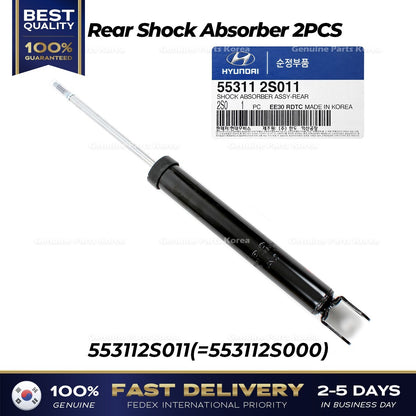 Genuine Rear Shock Absorber 2PCS 553112S011 for Hyundai Tuscon Kia Sportage