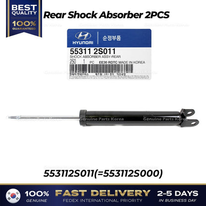 Genuine Rear Shock Absorber 2PCS 553112S011 for Hyundai Tuscon Kia Sportage