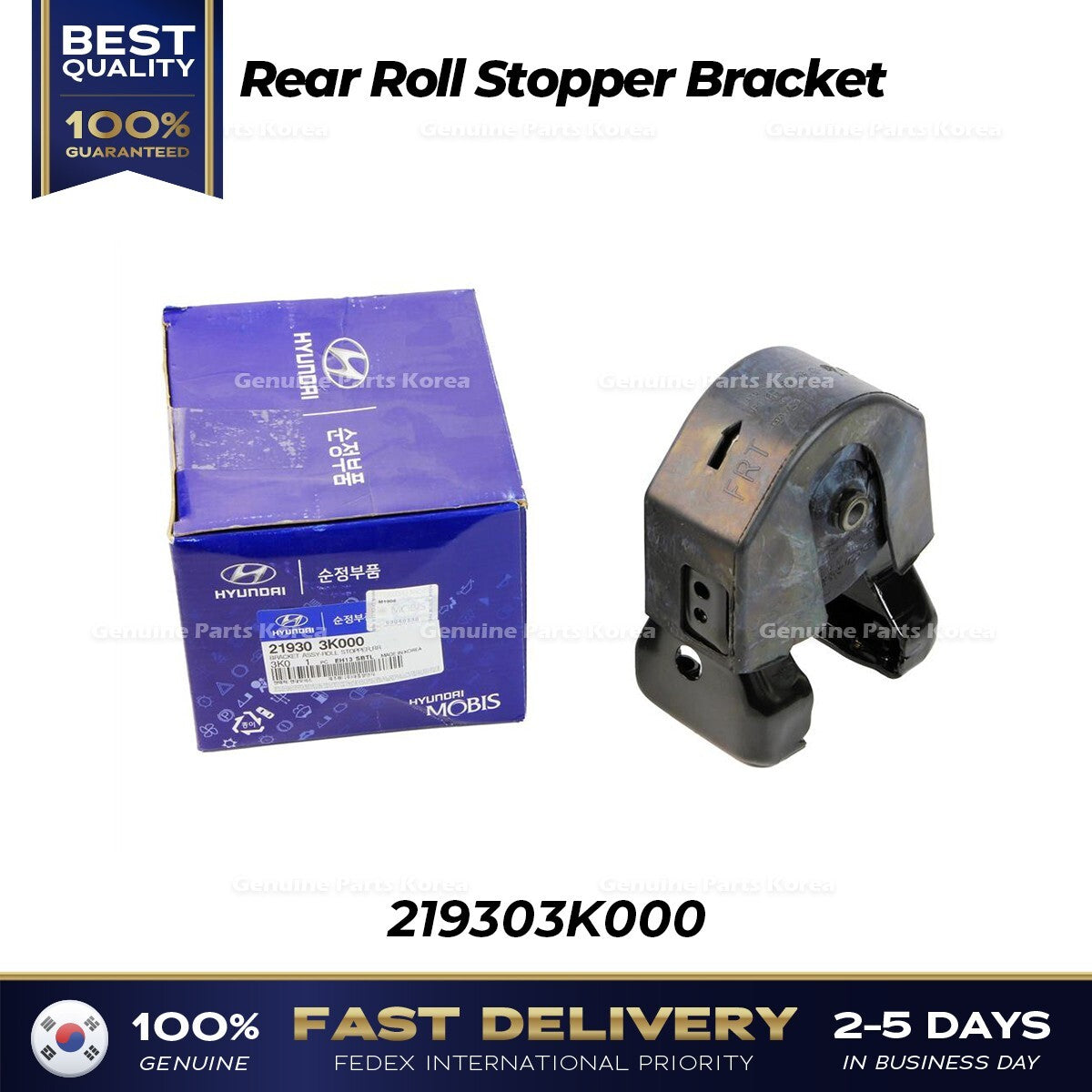 Genuine Rear Roll Stopper Bracket 219303K000 for Hyundai Sonata