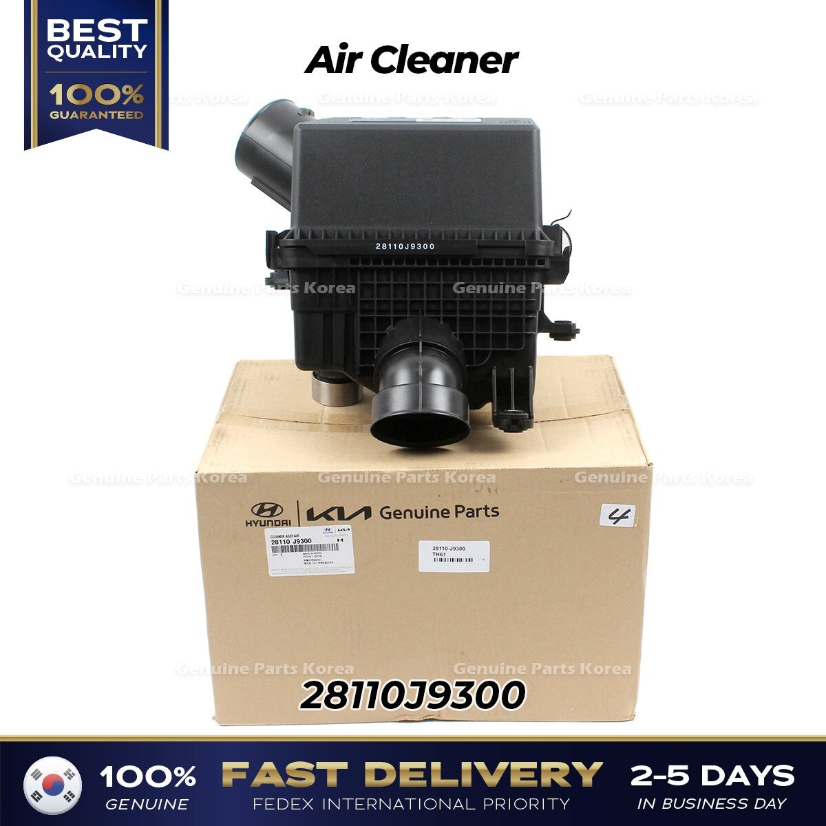 Genuine Air Cleaner 28110J9300 for Hyundai Kona