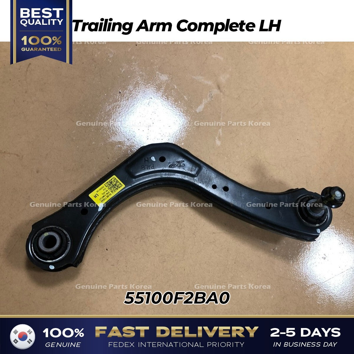 Genuine  Trailing Arm Complete LH 55100F2BA0 for Hyundai Elantra Kia Forte
