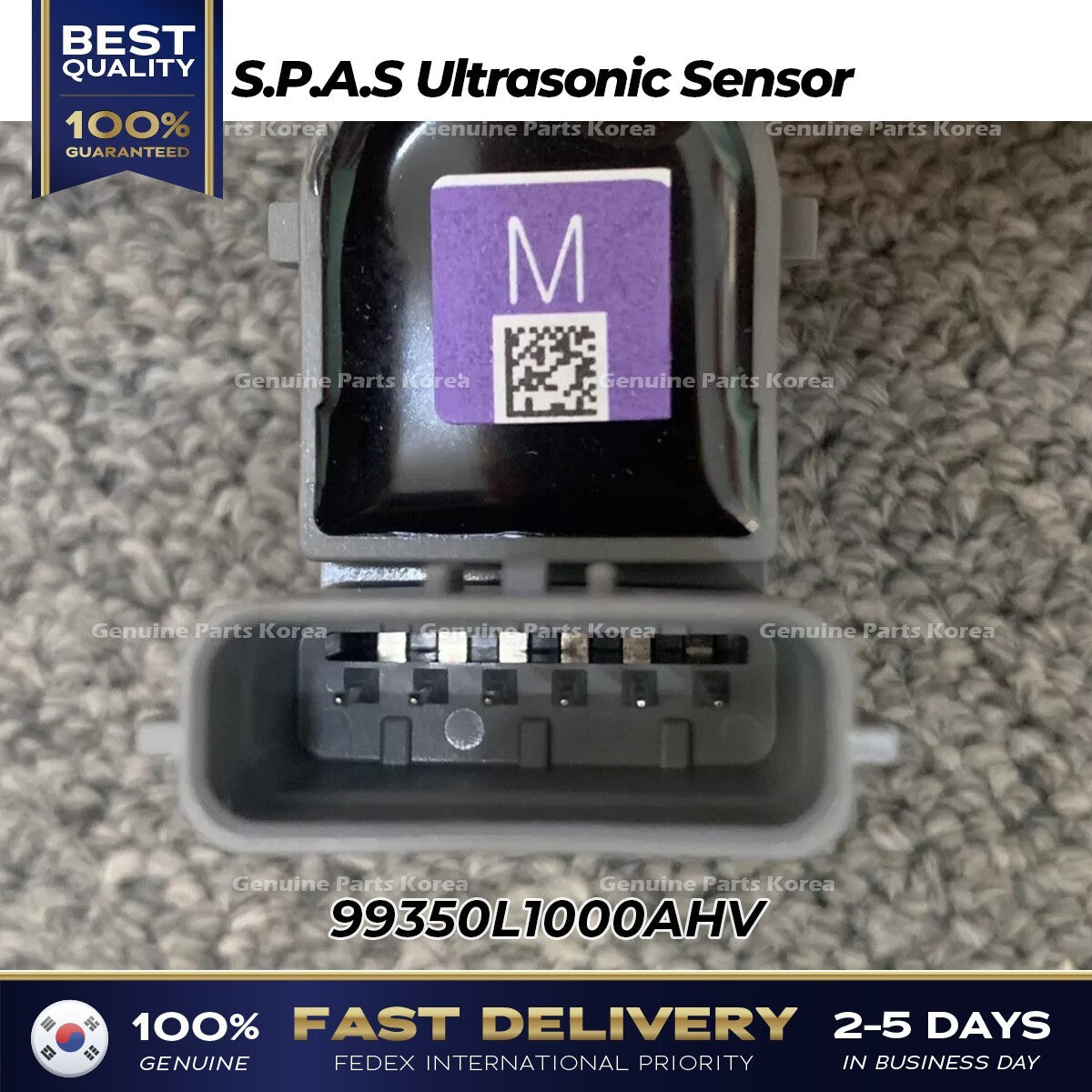 Genuine S.P.A.S Ultrasonic Sensor 99350L1000AHV for Kia EV6