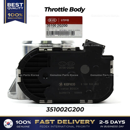 Genuine Throttle Body 351002G200 for Hyundai Sonata Kia Forte