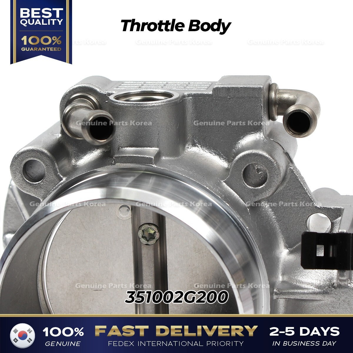 Genuine Throttle Body 351002G200 for Hyundai Sonata Kia Forte