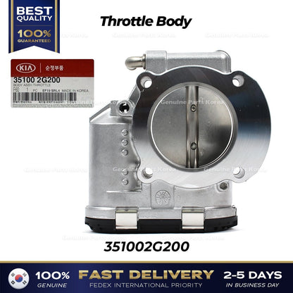 Genuine Throttle Body 351002G200 for Hyundai Sonata Kia Forte
