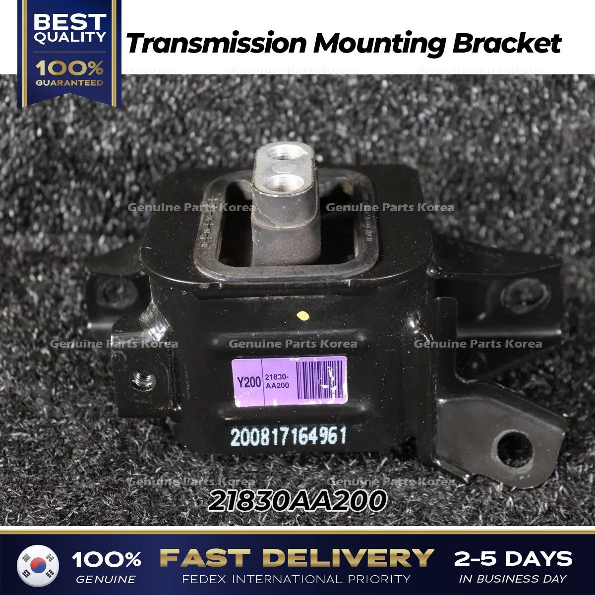Genuine Transmission Mounting Bracket 21830AA200 for Hyundai Elantra