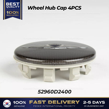 Genuine Wheel Hub Cap 4PCS 52960D2400 for Hyundai Genesis