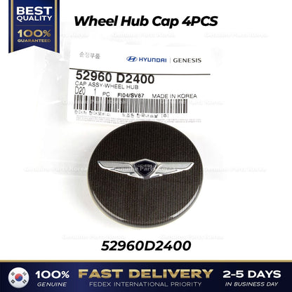 Genuine Wheel Hub Cap 4PCS 52960D2400 for Hyundai Genesis