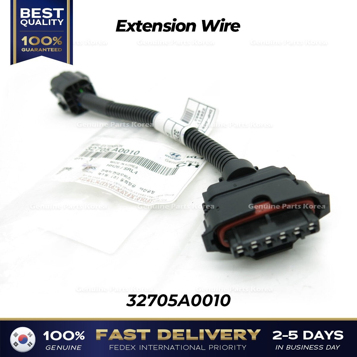 Genuine Extension Wire 32705A0010 for Hyundai Porter II