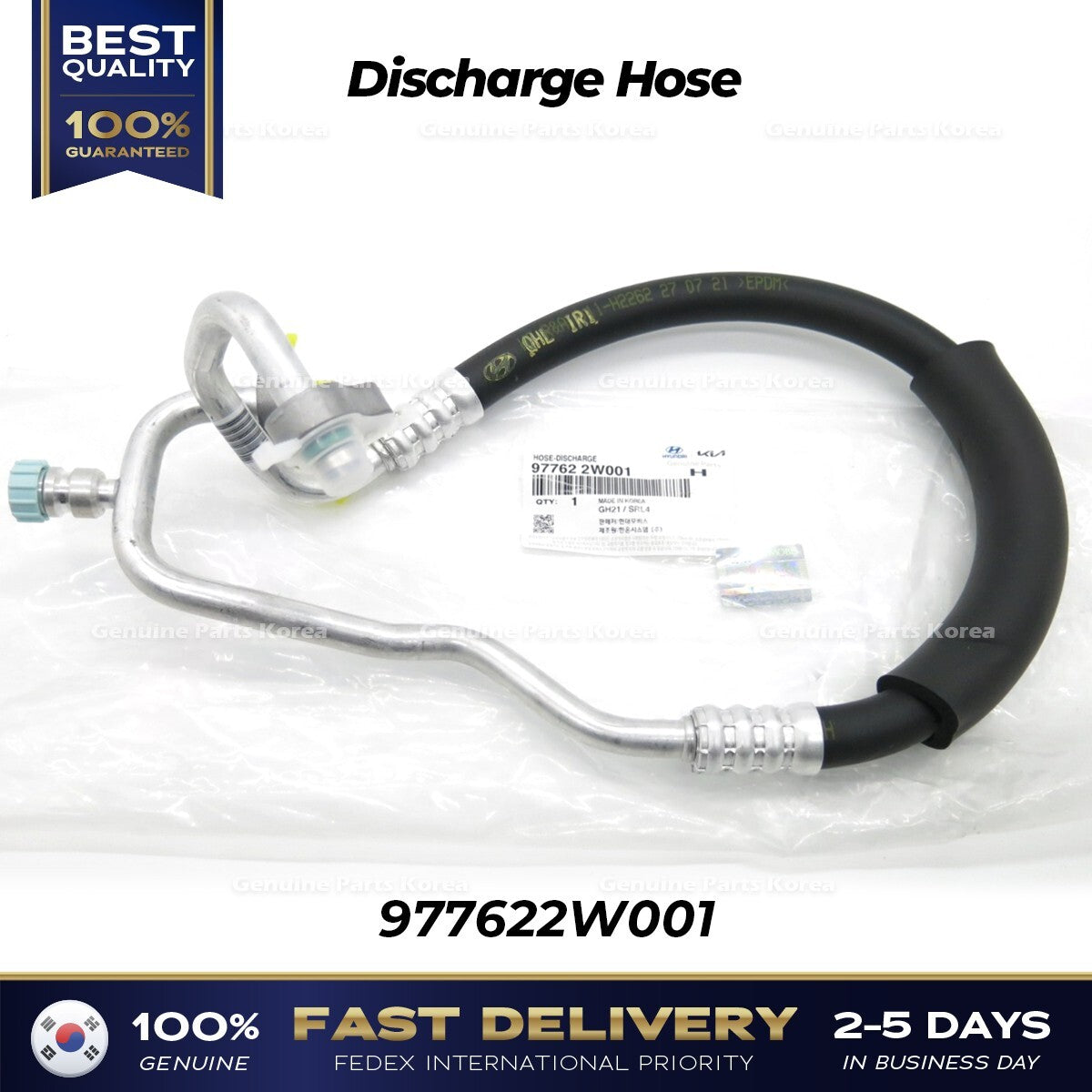Genuine Discharge Hose 977622W001 for Hyundai Santa Fe