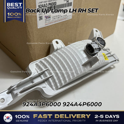 Genuine Back Up Lamp LH RH SET 924A3P6000 924A4P6000 for Hyundai Santa Fe MX5