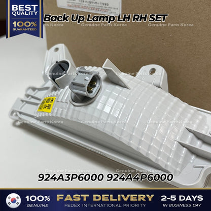 Genuine Back Up Lamp LH RH SET 924A3P6000 924A4P6000 for Hyundai Santa Fe MX5