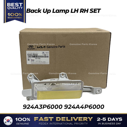 Genuine Back Up Lamp LH RH SET 924A3P6000 924A4P6000 for Hyundai Santa Fe MX5