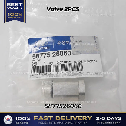 Genuine Valve 2PCS 5877526060 for Hyundai Santa Fe
