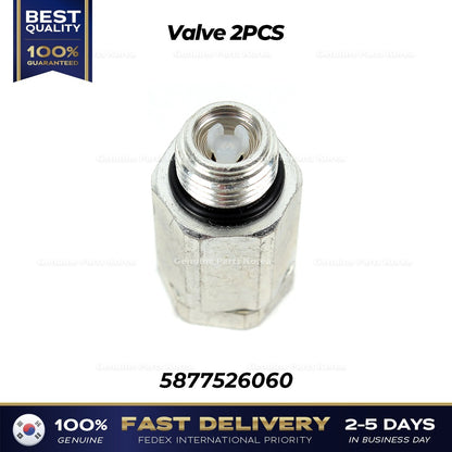 Genuine Valve 2PCS 5877526060 for Hyundai Santa Fe