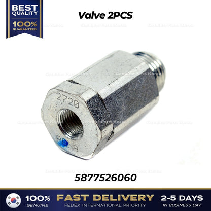 Genuine Valve 2PCS 5877526060 for Hyundai Santa Fe