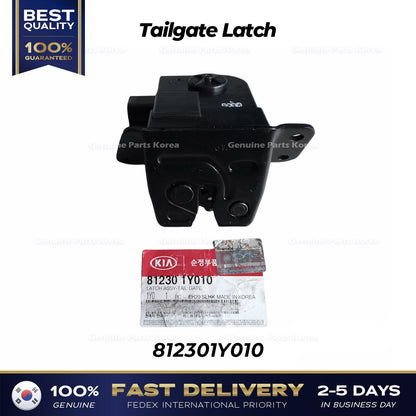 Genuine Tailgate Latch 812301Y010 for Kia Picanto