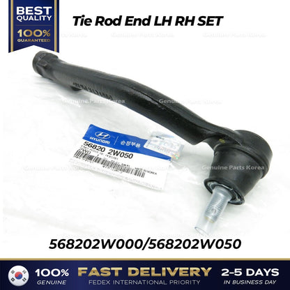 Genuine Tie Rod End LH RH SET 568202W000 568202W050 for Hyundai Santa Fe