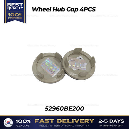 Genuine Wheel Hub Cap 4PCS 52960BE200 for Hyundai Elantra N