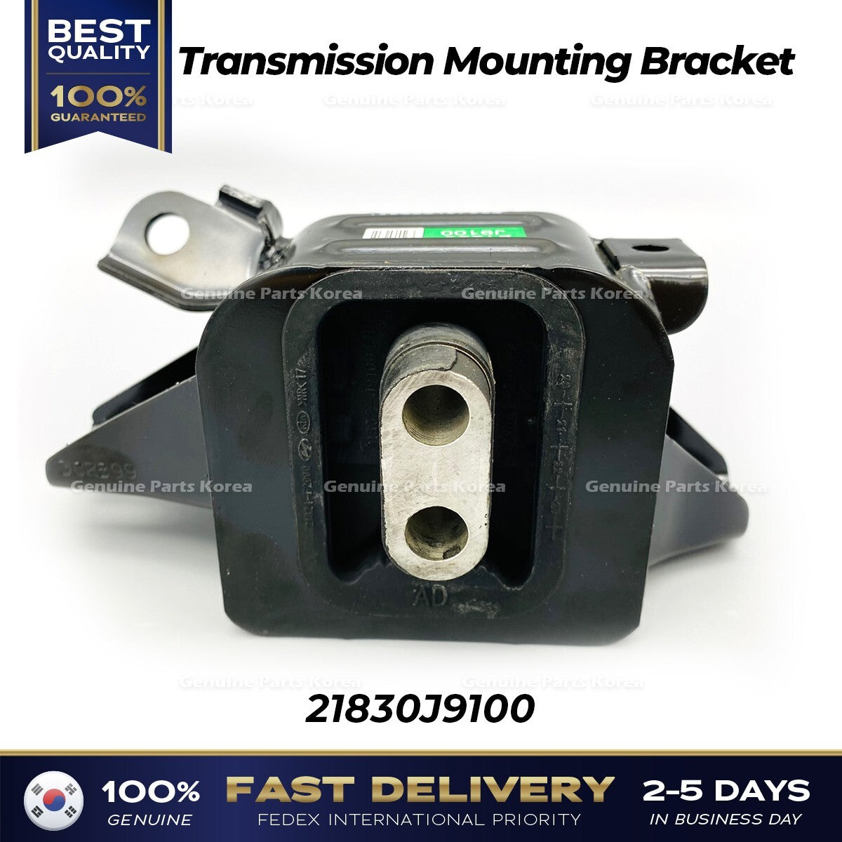Genuine Transmission Mounting Bracket 21830J9100 for Hyundai Kona Kia Seltos