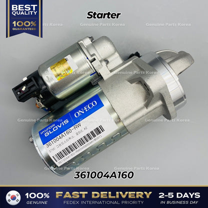 Genuine Starter 361004A160 for Hyundai H100 Kia K2500