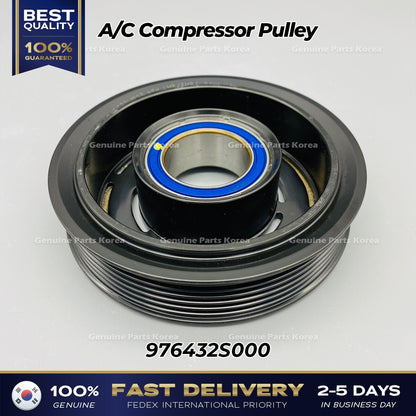 Genuine A/C Compressor Pulley 976432S000 for Hyundai Tuscon Kia Sorento