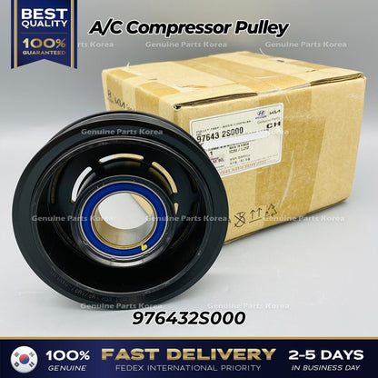 Genuine A/C Compressor Pulley 976432S000 for Hyundai Tuscon Kia Sorento