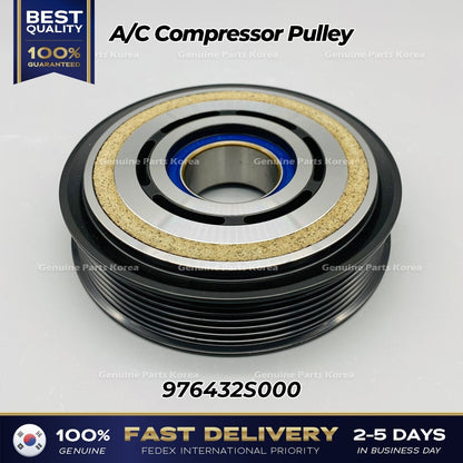 Genuine A/C Compressor Pulley 976432S000 for Hyundai Tuscon Kia Sorento