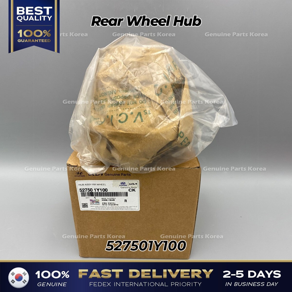 Genuine Rear Wheel Hub 527501Y100 for Kia Picanto
