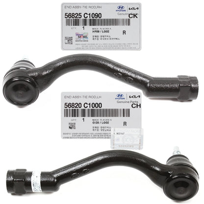 Genuine Tie Rod End LH RH SET 56820C1000 56825C1090 for Hyundai Kia