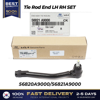 Genuine Tie Rod End LH RH SET 56820A9000 56821A9000 for Kia Sedona