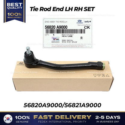 Genuine Tie Rod End LH RH SET 56820A9000 56821A9000 for Kia Sedona