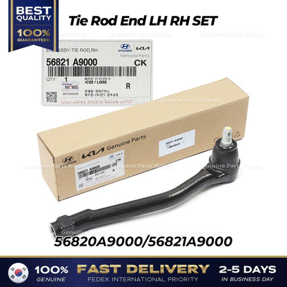 Genuine Tie Rod End LH RH SET 56820A9000 56821A9000 for Kia Sedona