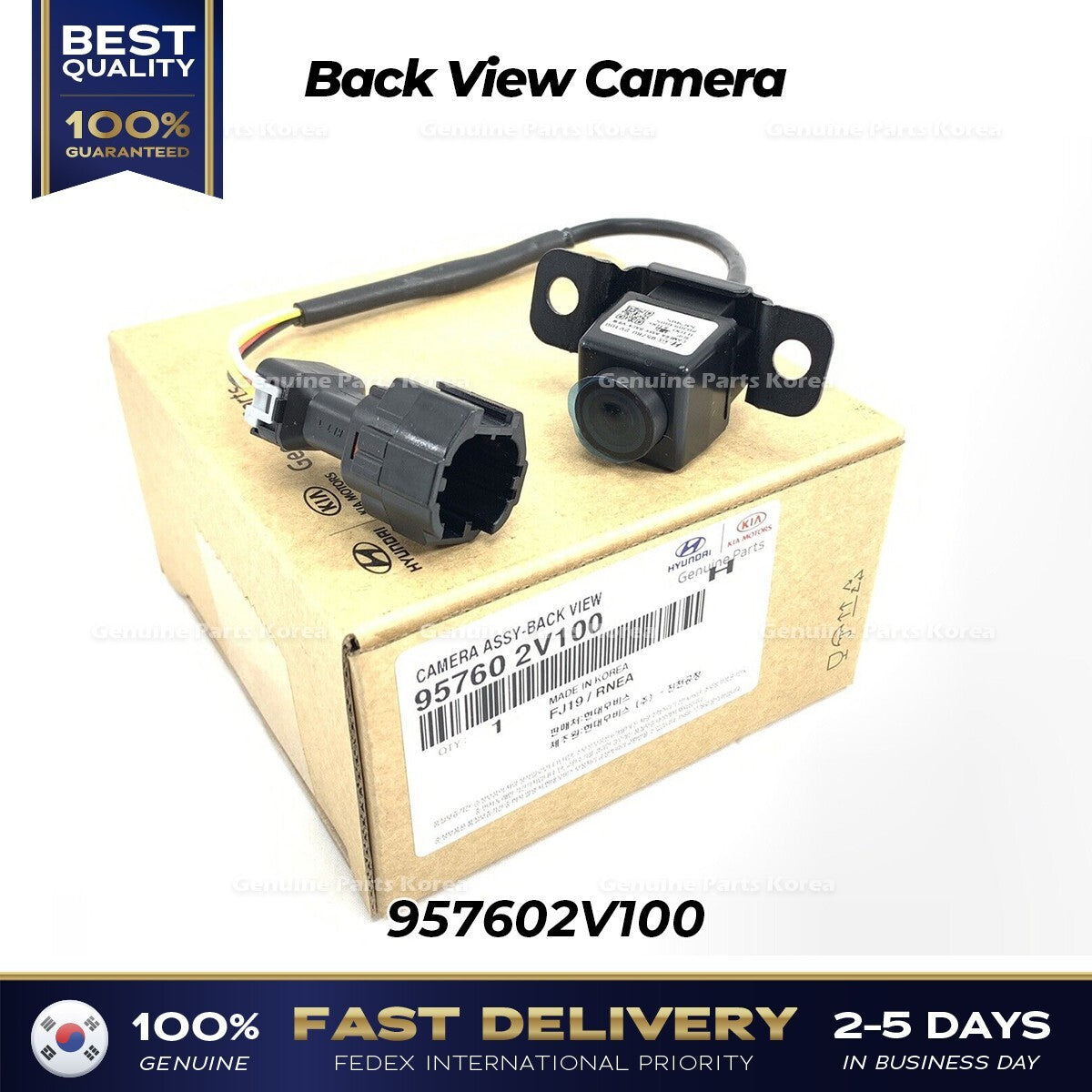 Genuine Back View Camera 957602V100 for Hyundai Veloster
