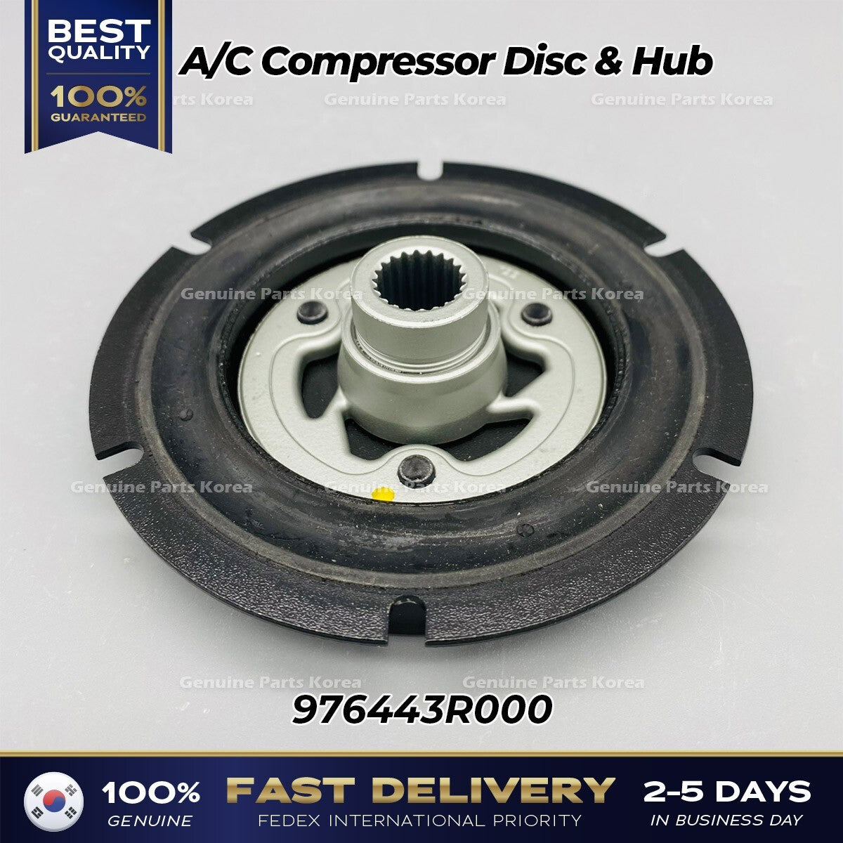 Genuine A/C Compressor Disc & Hub 976443R000 for Hyundai Kia