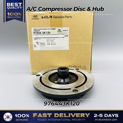 Genuine A/C Compressor Disc & Hub 976443K120 for Hyundai Kia