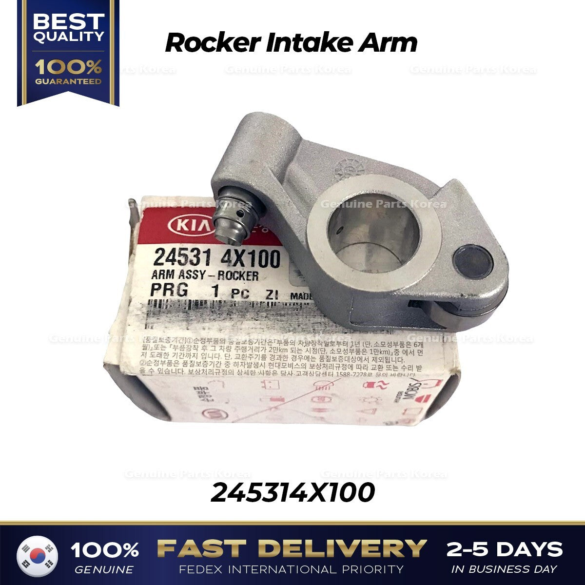 Genuine Rocker Intake Arm 245314X100 for Hyundai Terracan Kia Bongo III