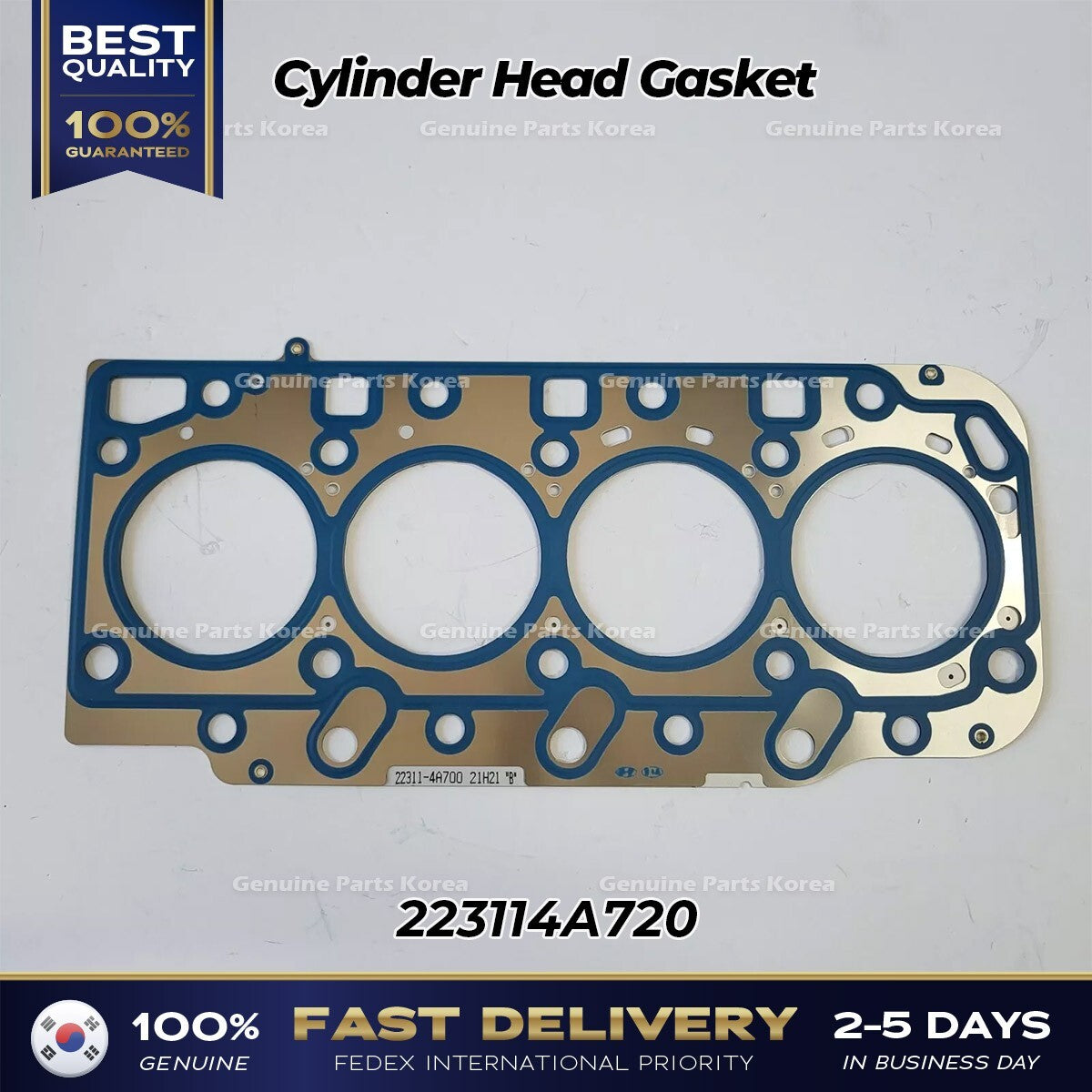 Genuine Cylinder Head Gasket 223114A720 for Hyundai H1 Kia Bongo III
