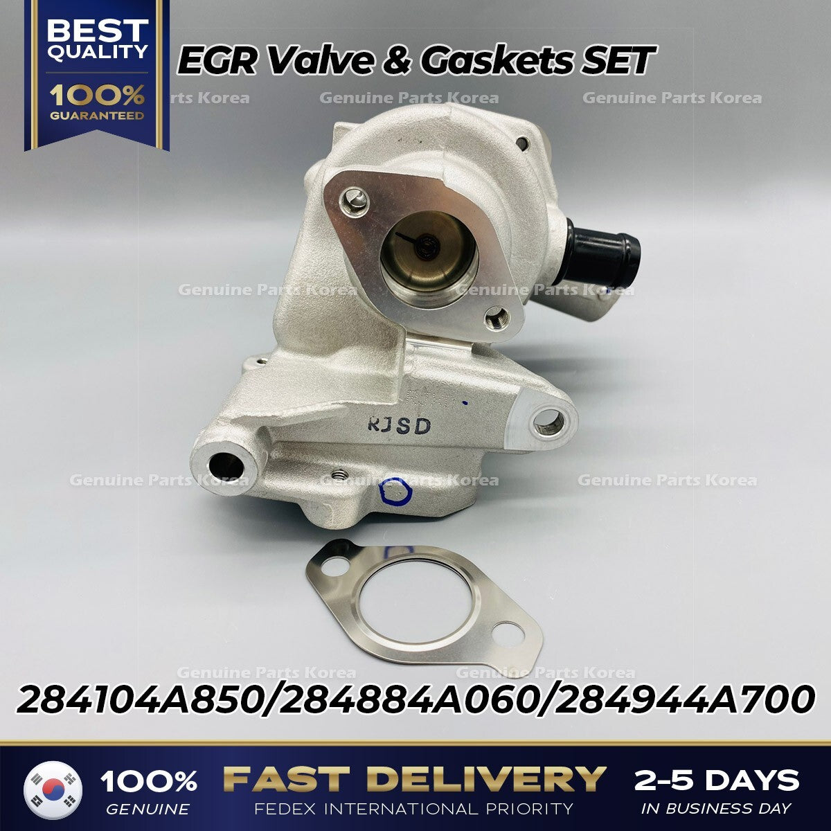 Genuine EGR Valve & Gaskets SET 284104A850 for Hyundai H100 Kia K2500