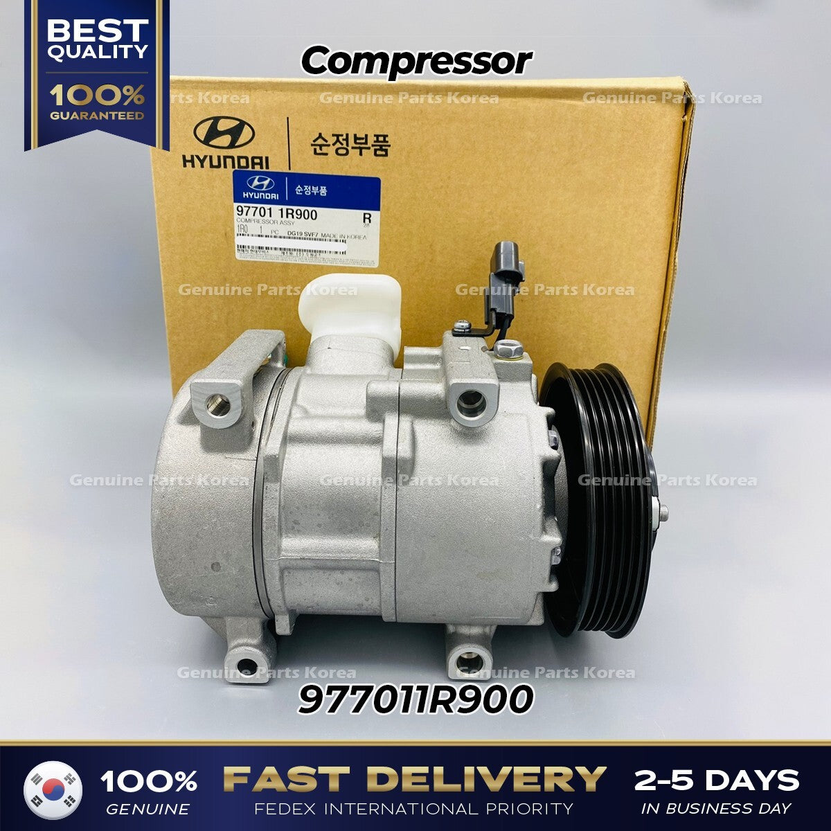 Genuine Compressor 977011R900 for Hyundai Accent