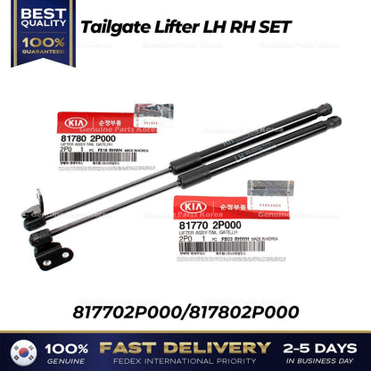 Genuine Tailgate Lifter LH RH SET 817702P000 817802P000 for Kia Sorento