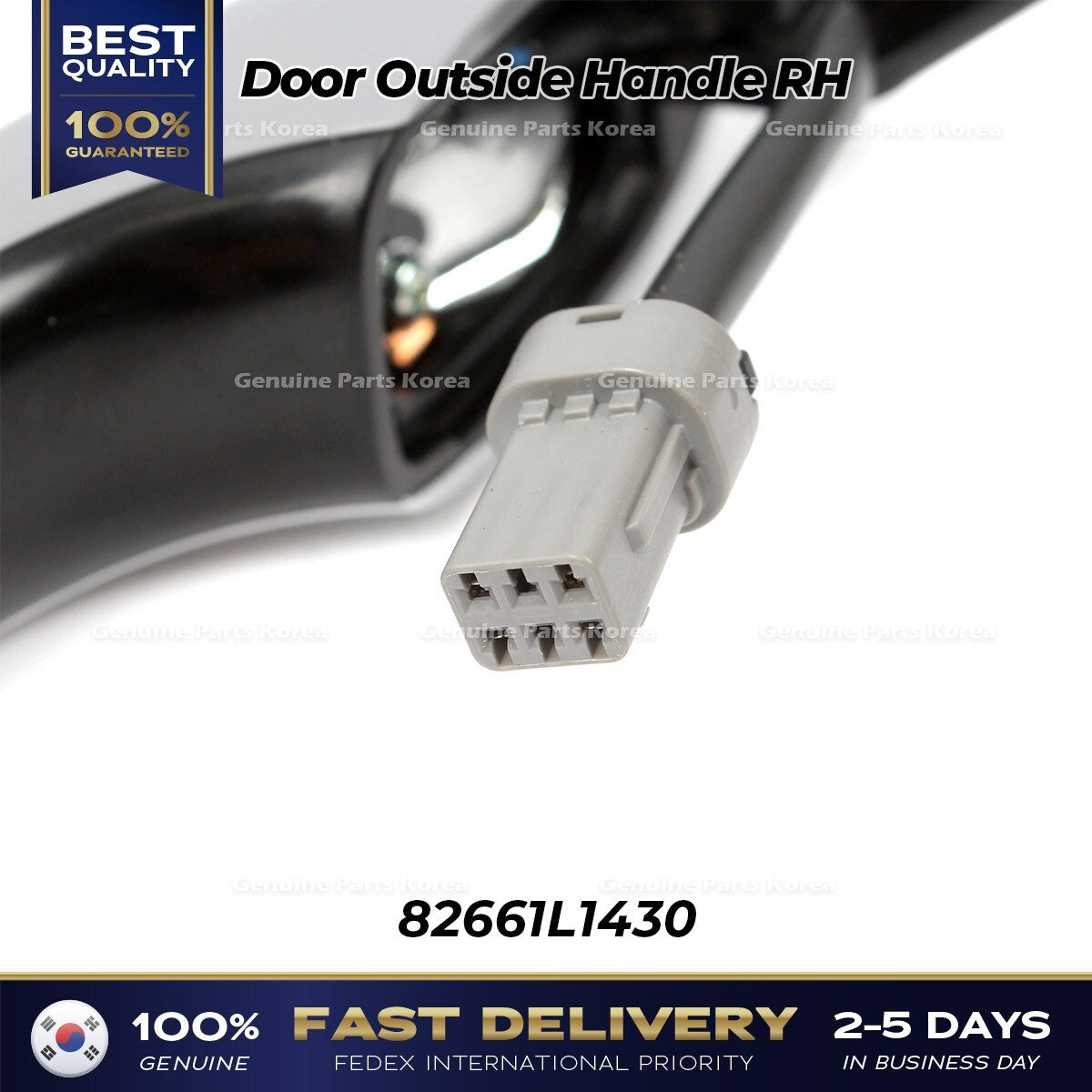 Genuine Door Outside Handle RH 82661L1430 for Hyundai Sonata