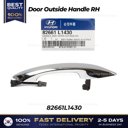 Genuine Door Outside Handle RH 82661L1430 for Hyundai Sonata