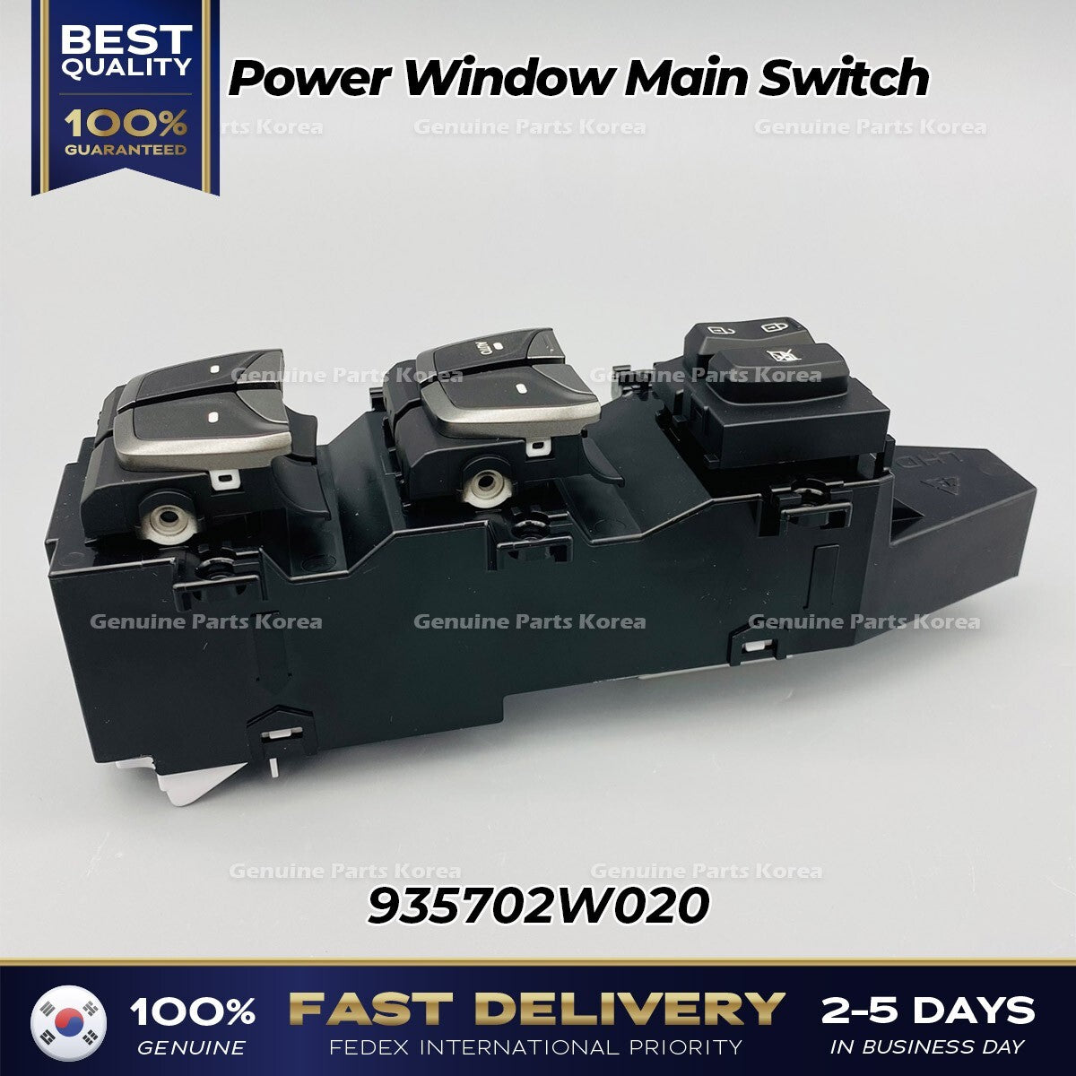 Genuine Power Window Main Switch 935702W020 for Hyundai Santa Fe