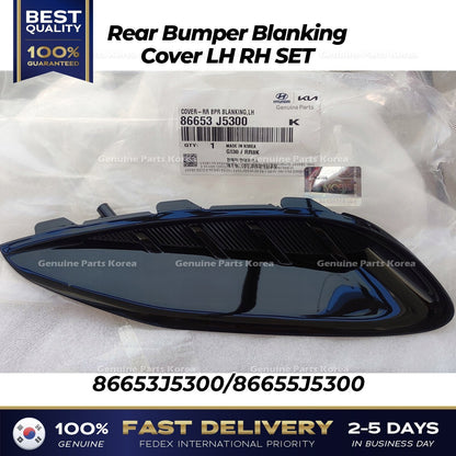 Genuine Rear Bumper Blanking Cover LH RH SET for Kia Stinger